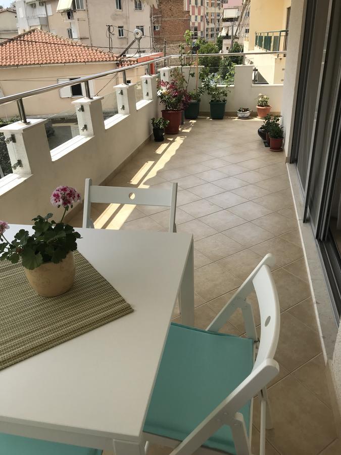 Central City Apartment Sarandë Exterior foto